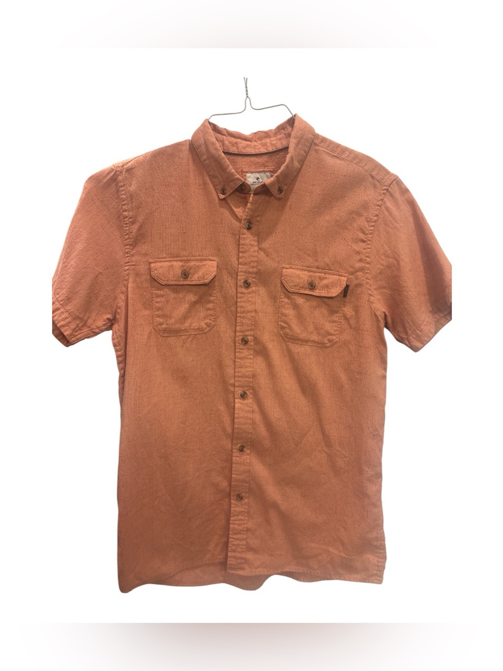 Rip Curl Men’s Woven Short Sleeve Button-Down Surf Shirt Size M